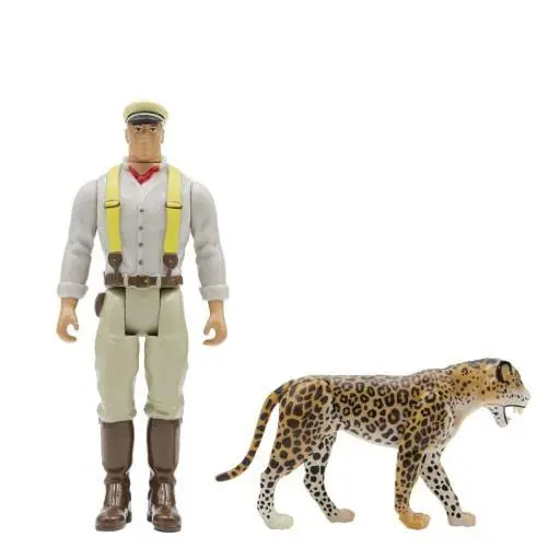 Jungle Cruise ReAction Action Figure Frank Wolff &amp; Proxima 10 cm product photo