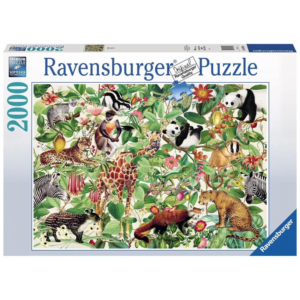 Jungle puzzle 2000pcs product photo