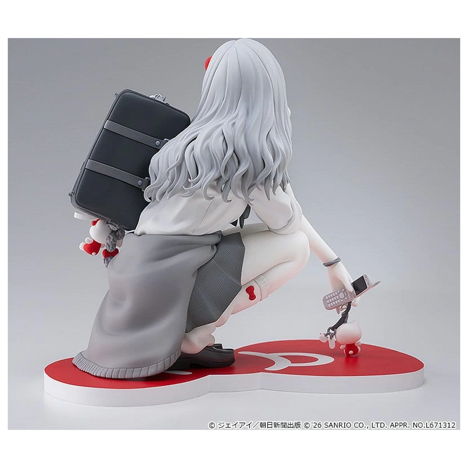 Junji Ito PVC Figure Gyaru Tomie x Hello Kitty 14 cm product photo