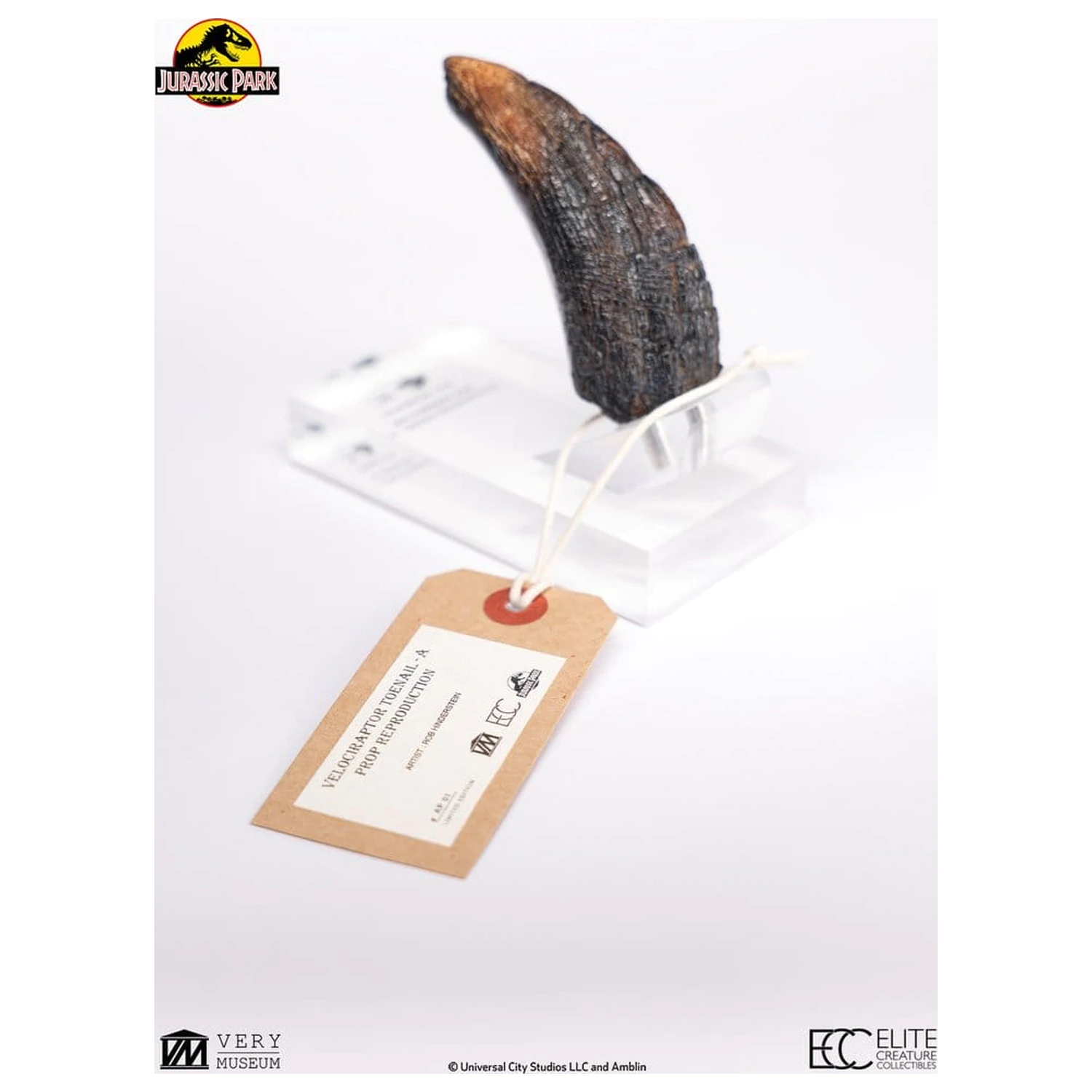 Jurassic Park 1/1 Replica Velociraptor Toenail Type A 11 cm product photo