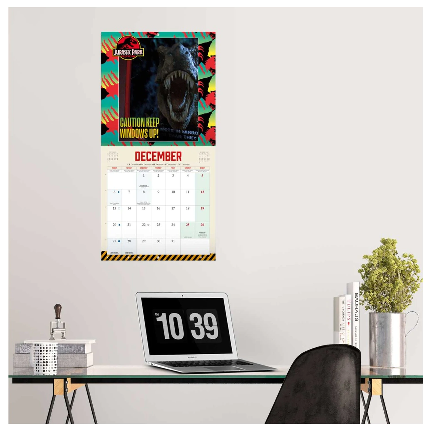 Jurassic Park 2027 Wall Calendar 30 x 30 cm product photo