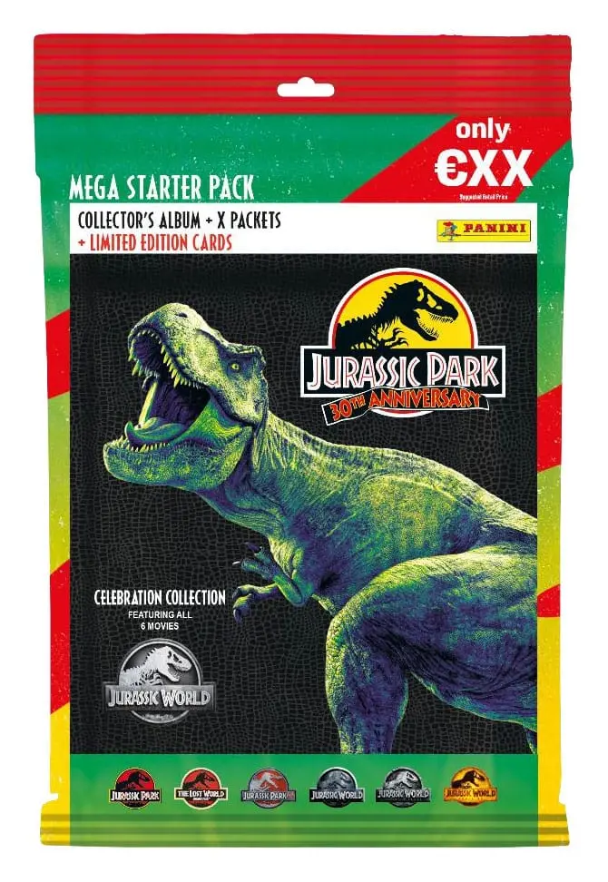 Jurassic Park 30th Anniversary Trading Card Collection Starter Pack *German Version* termékfotó