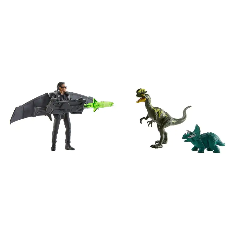Jurassic Park '93 Classic Action Figure Dr. Ian Malcolm Glider Escape Pack 10 cm product photo