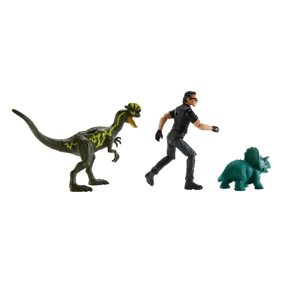Jurassic Park '93 Classic Action Figure Dr. Ian Malcolm Glider Escape Pack 10 cm product photo