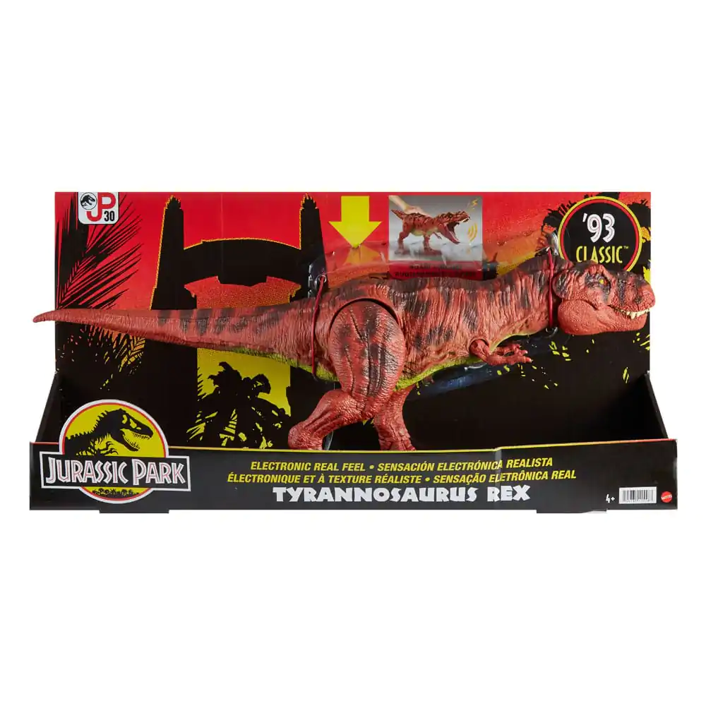 Jurassic Park '93 Classic Action Figure Electronic Real Feel Tyrannosaurus Rex product photo