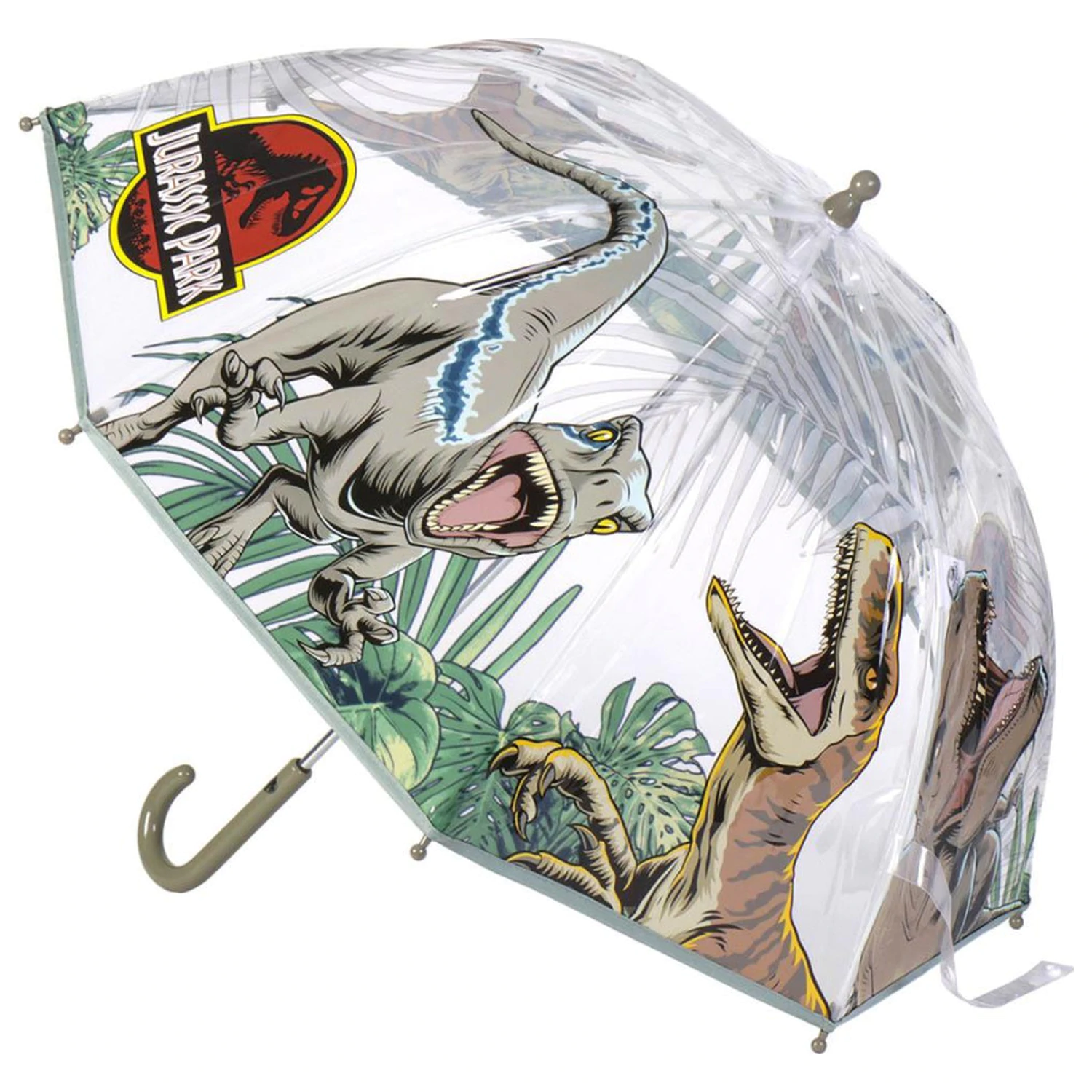 Jurassic Park Attack Kids' Transparent Umbrella Ø71 cm product photo