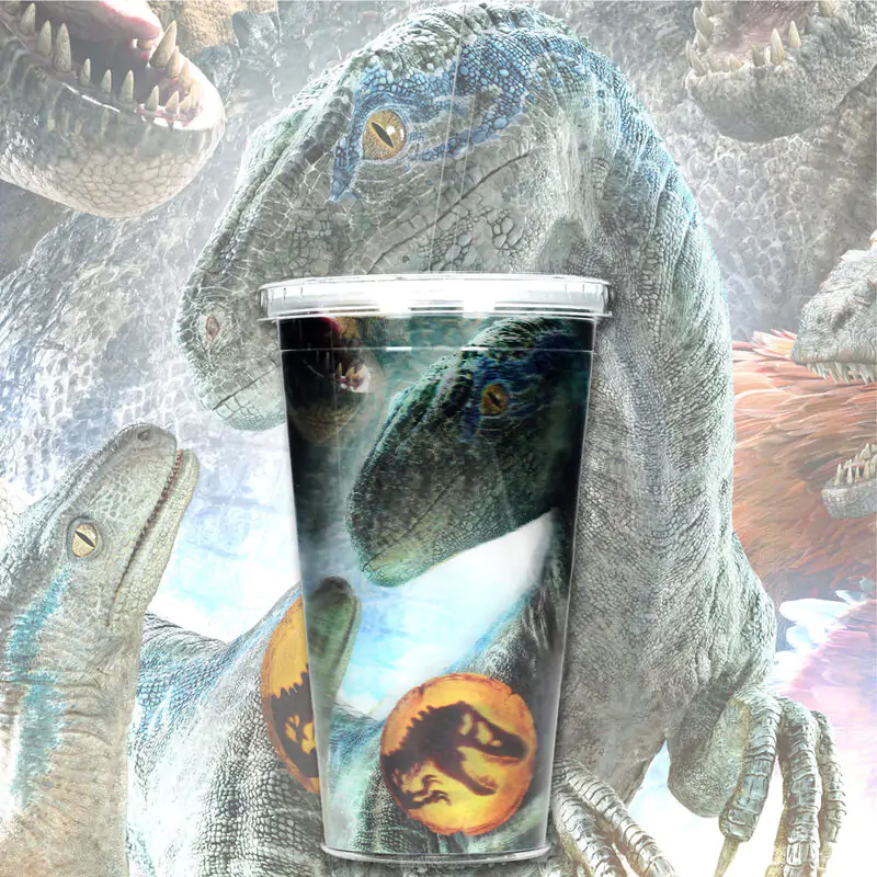 Jurassic Park Biosync 3D lenticular tumbler 500ml termékfotó