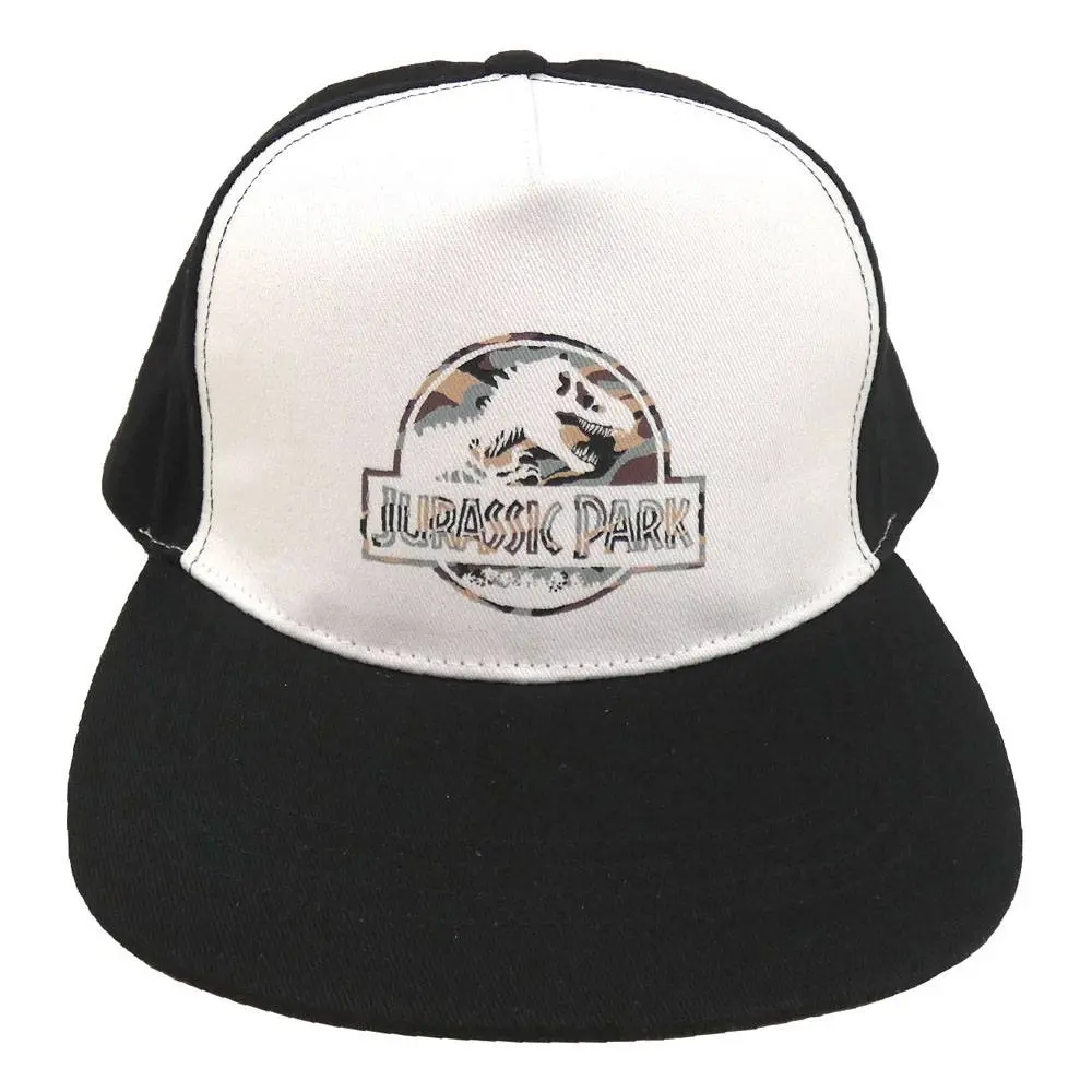 Jurassic Park Curved Bill Cap Camo Logo product photo