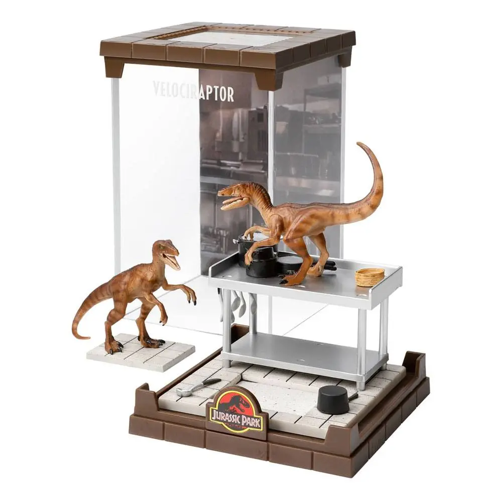 Jurassic Park Creature PVC Diorama Velociraptors 18 cm termékfotó