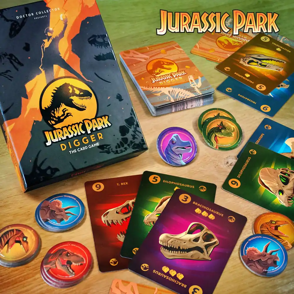 Jurassic Park Card Game Digger product photo