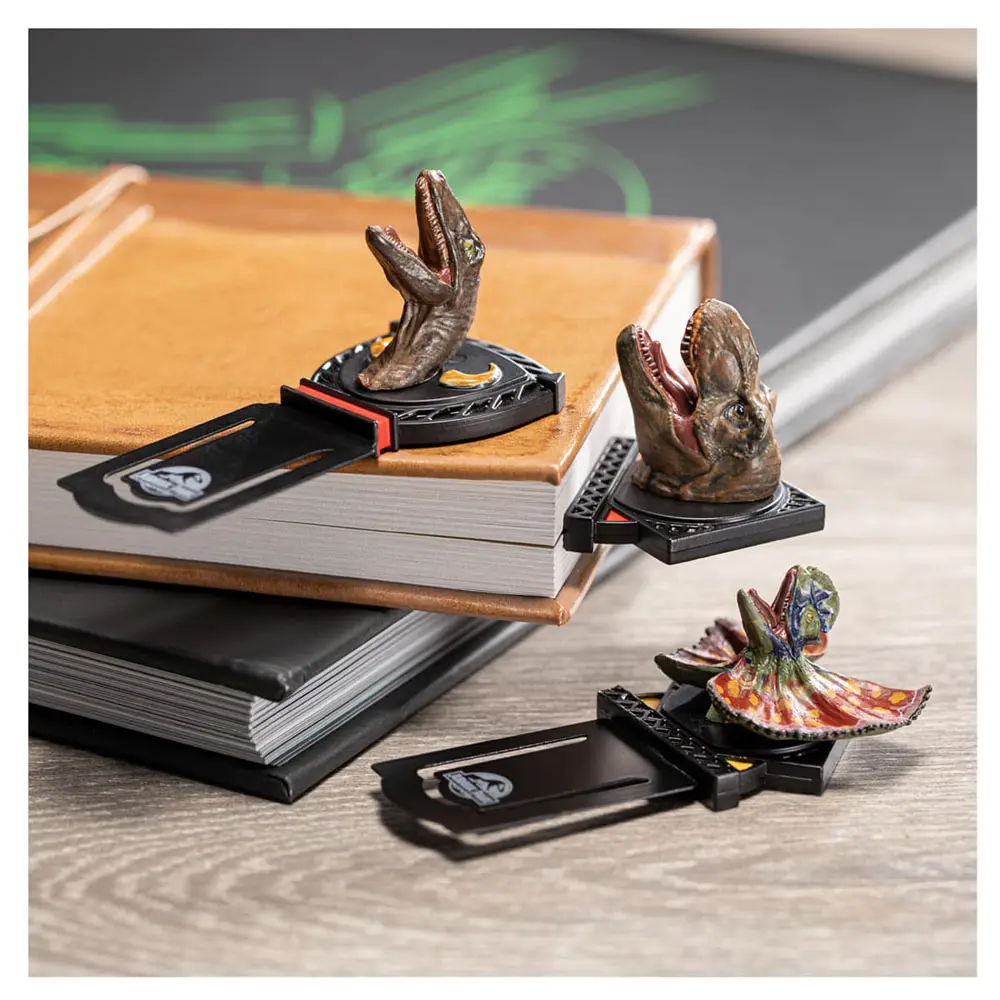 Jurassic Park Bookmarks 4er Set Dinosaurs product photo