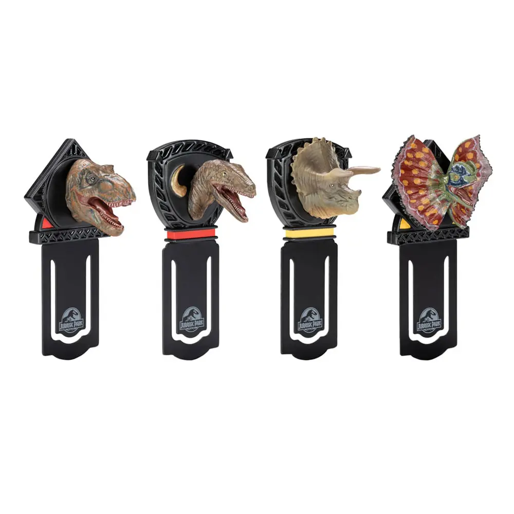 Jurassic Park Bookmarks 4er Set Dinosaurs product photo