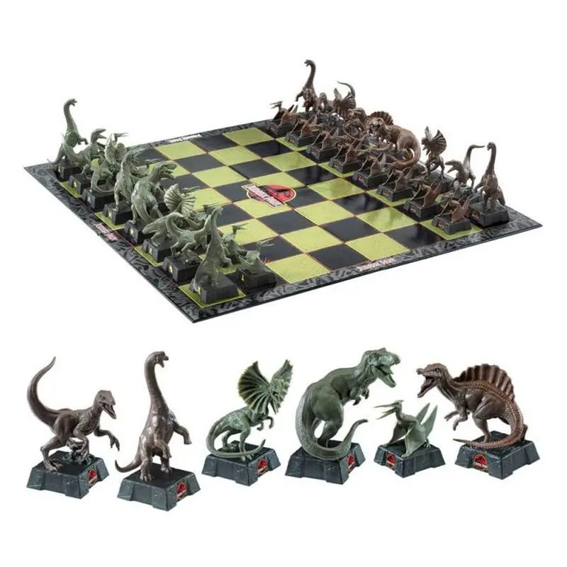 Jurassic Park Chess Set Dinosaurs product photo