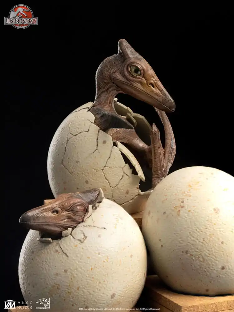 Jurassic Park ECC Elite Creature Line Statue 1/2 Pterosaur Hatching 16 cm product photo