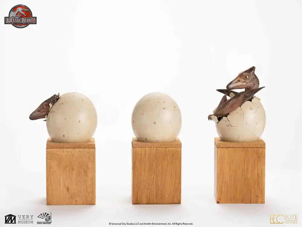 Jurassic Park ECC Elite Creature Line Statue 1/2 Pterosaur Hatching 16 cm product photo