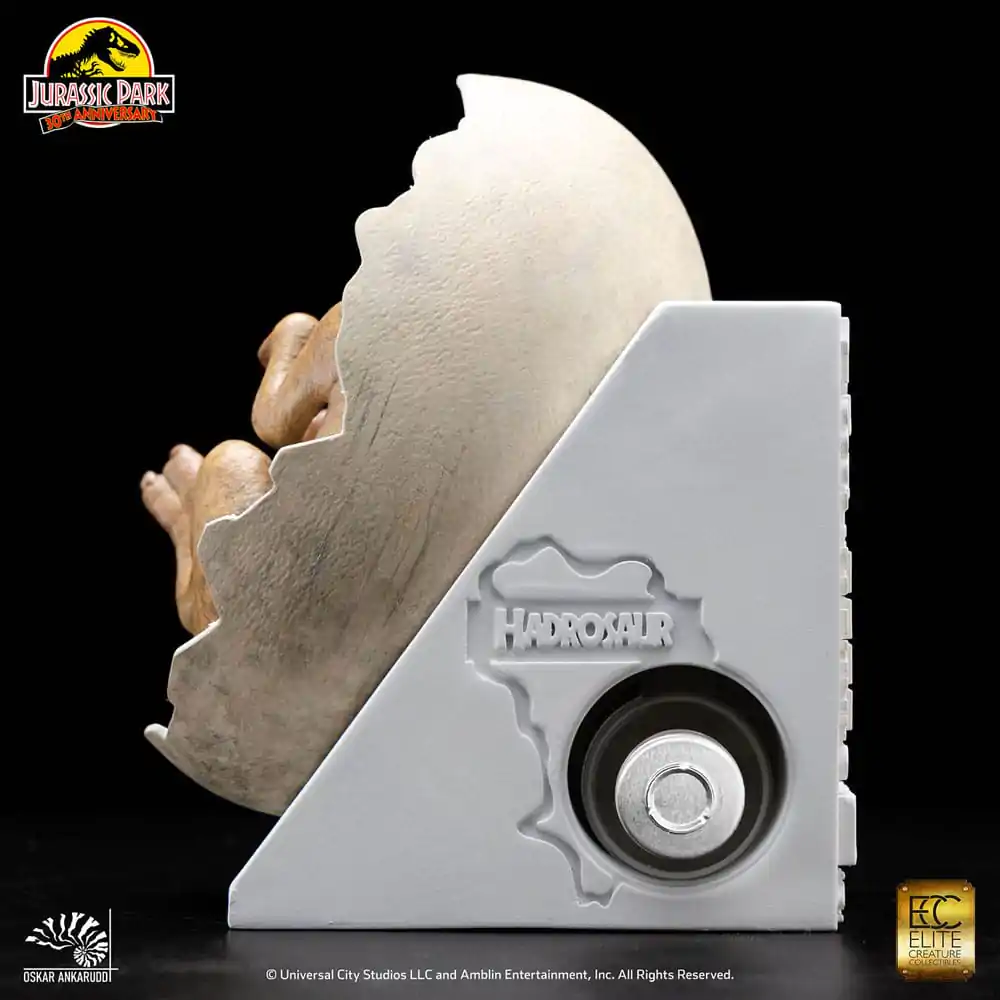 Jurassic Park ECC Elite Creature Line Statue Hadrosaur Egg Hatching 13 cm product photo