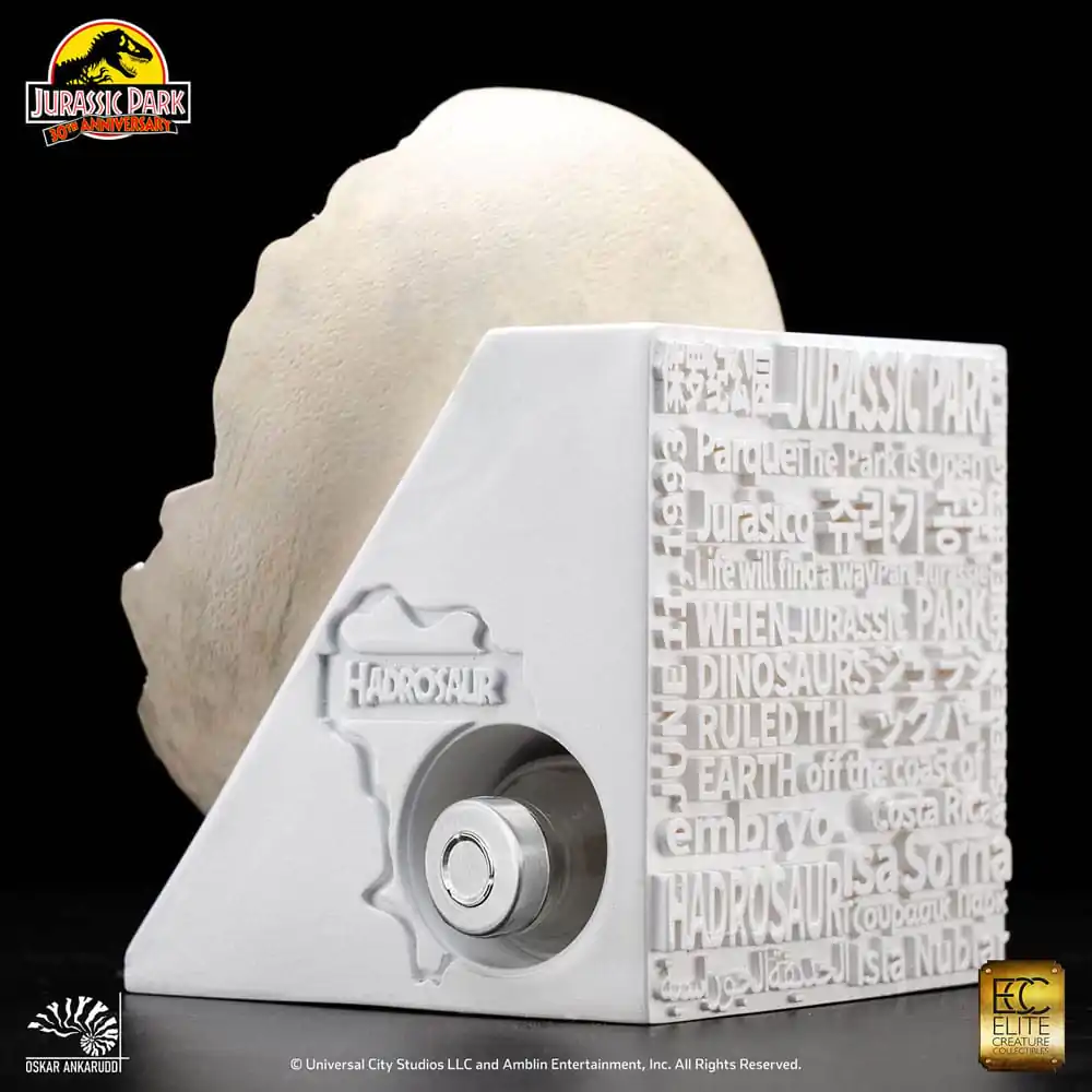 Jurassic Park ECC Elite Creature Line Statue Hadrosaur Egg Hatching 13 cm product photo