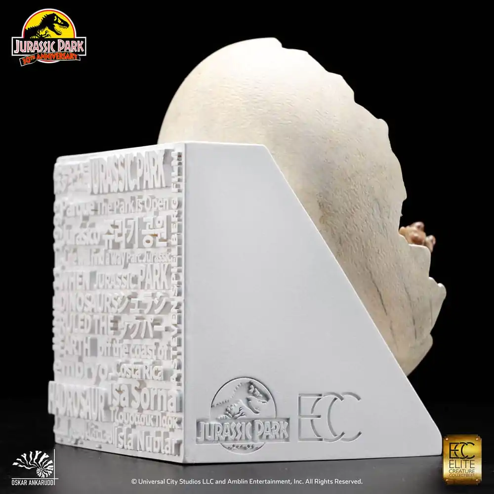 Jurassic Park ECC Elite Creature Line Statue Hadrosaur Egg Hatching 13 cm product photo