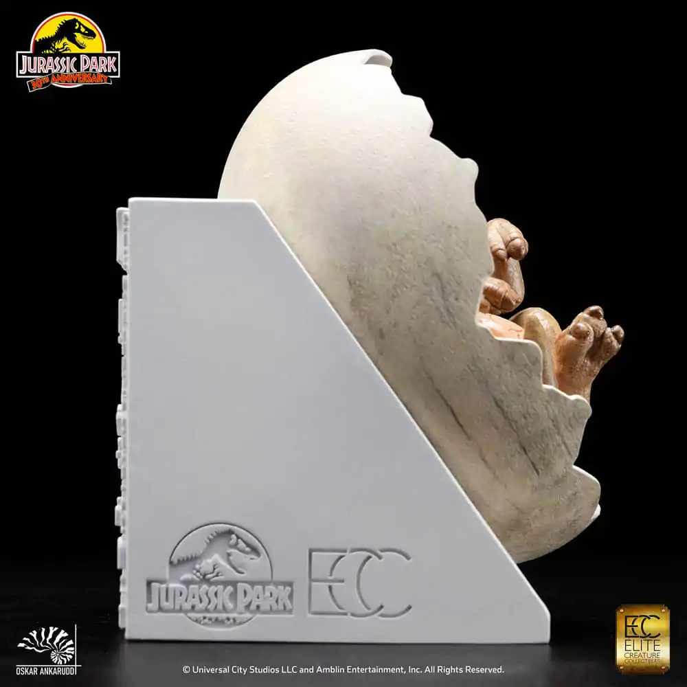 Jurassic Park ECC Elite Creature Line Statue Hadrosaur Egg Hatching 13 cm product photo