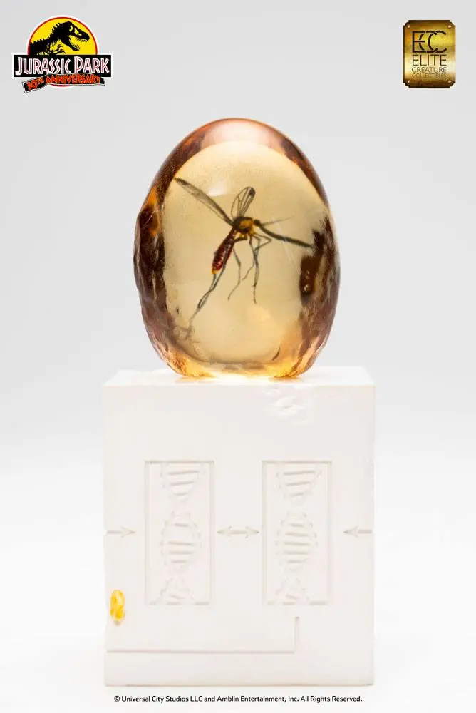 Jurassic Park Statue Elephant Mosquito in Amber 10 cm product photo