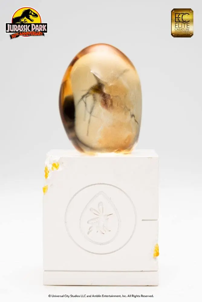 Jurassic Park Statue Elephant Mosquito in Amber 10 cm product photo