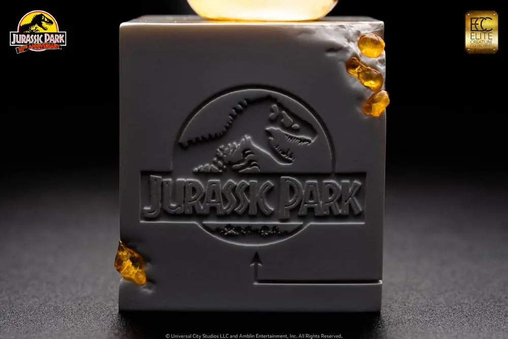 Jurassic Park Statue Elephant Mosquito in Amber 10 cm product photo