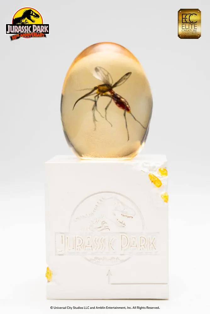 Jurassic Park Statue Elephant Mosquito in Amber 10 cm product photo