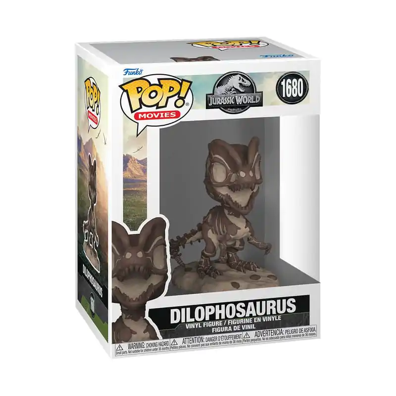 Jurassic Park Fossil Funko POP! Movies Vinyl Figure Dilophosaurus 9 cm product photo