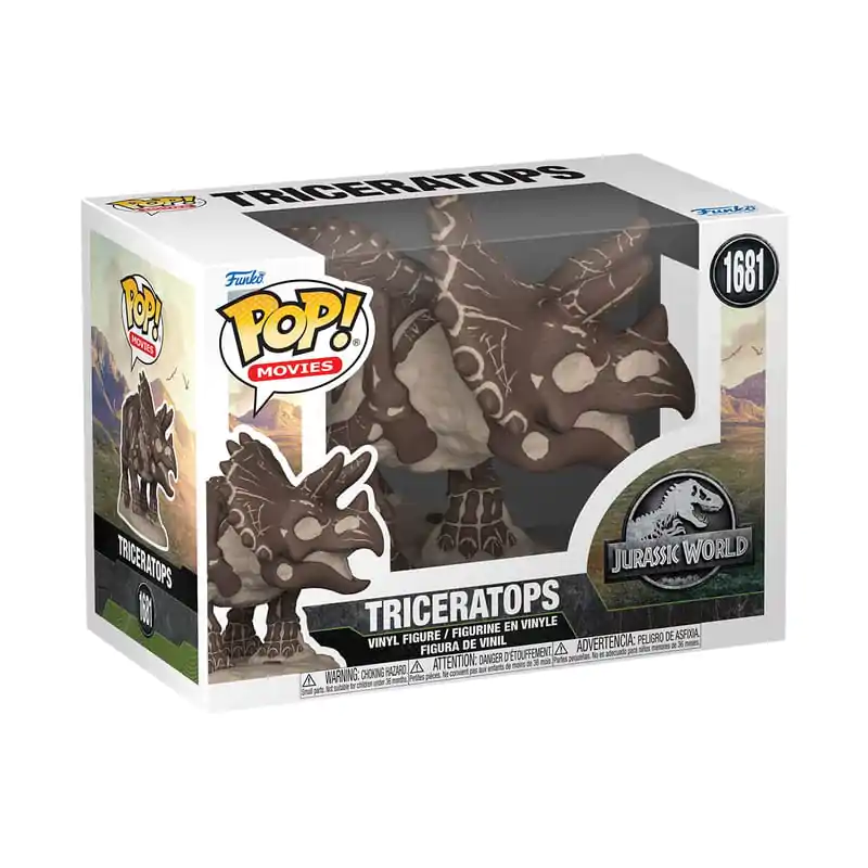 Jurassic Park Fossil Funko POP! Movies Vinyl Figure Triceratops 9 cm termékfotó