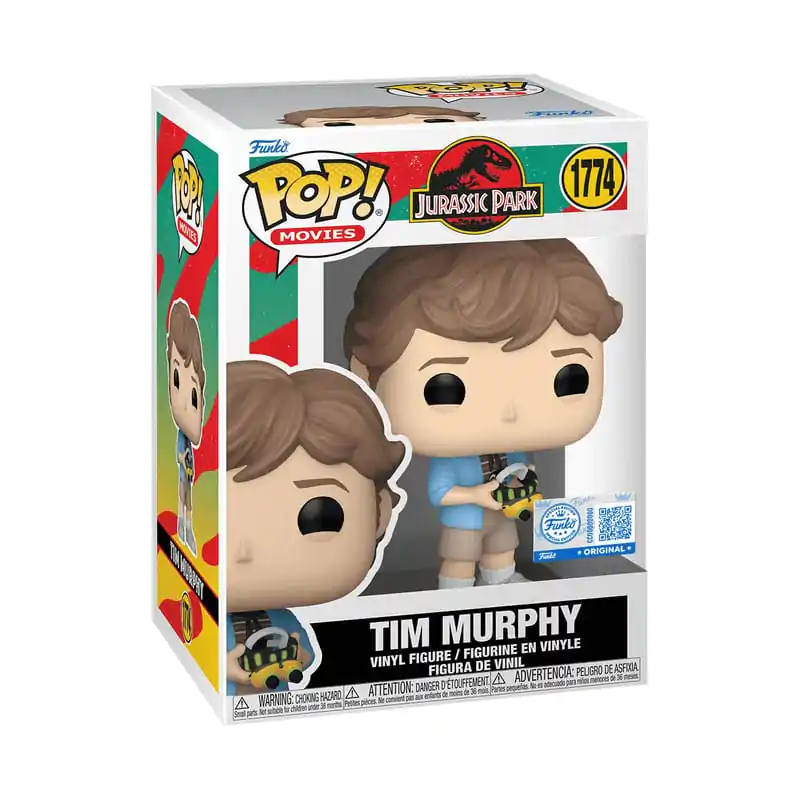 Jurassic Park Funko POP! Movies Vinyl Figure Tim Murphy with Goggles *Exclusive Version* 9 cm  product photo