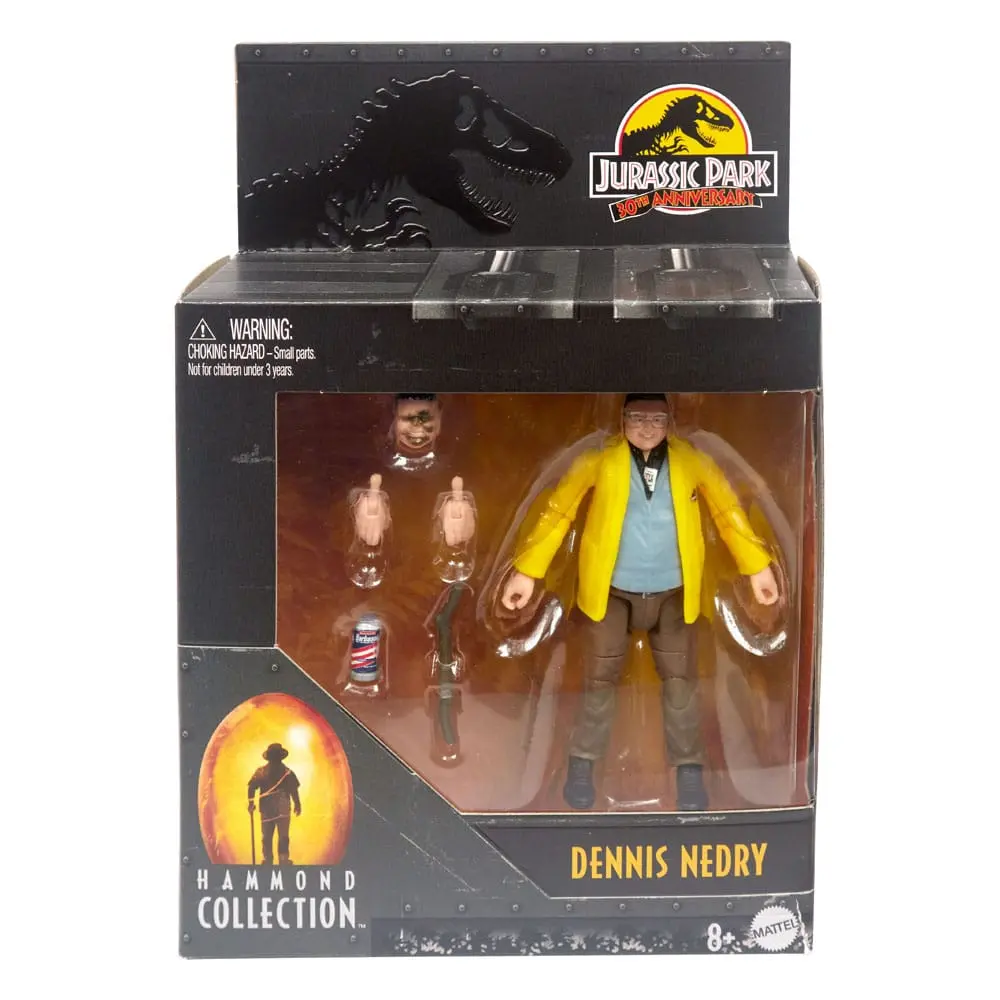 Jurassic Park Hammond Collection Action Figure Dennis Nedry 9 cm product photo