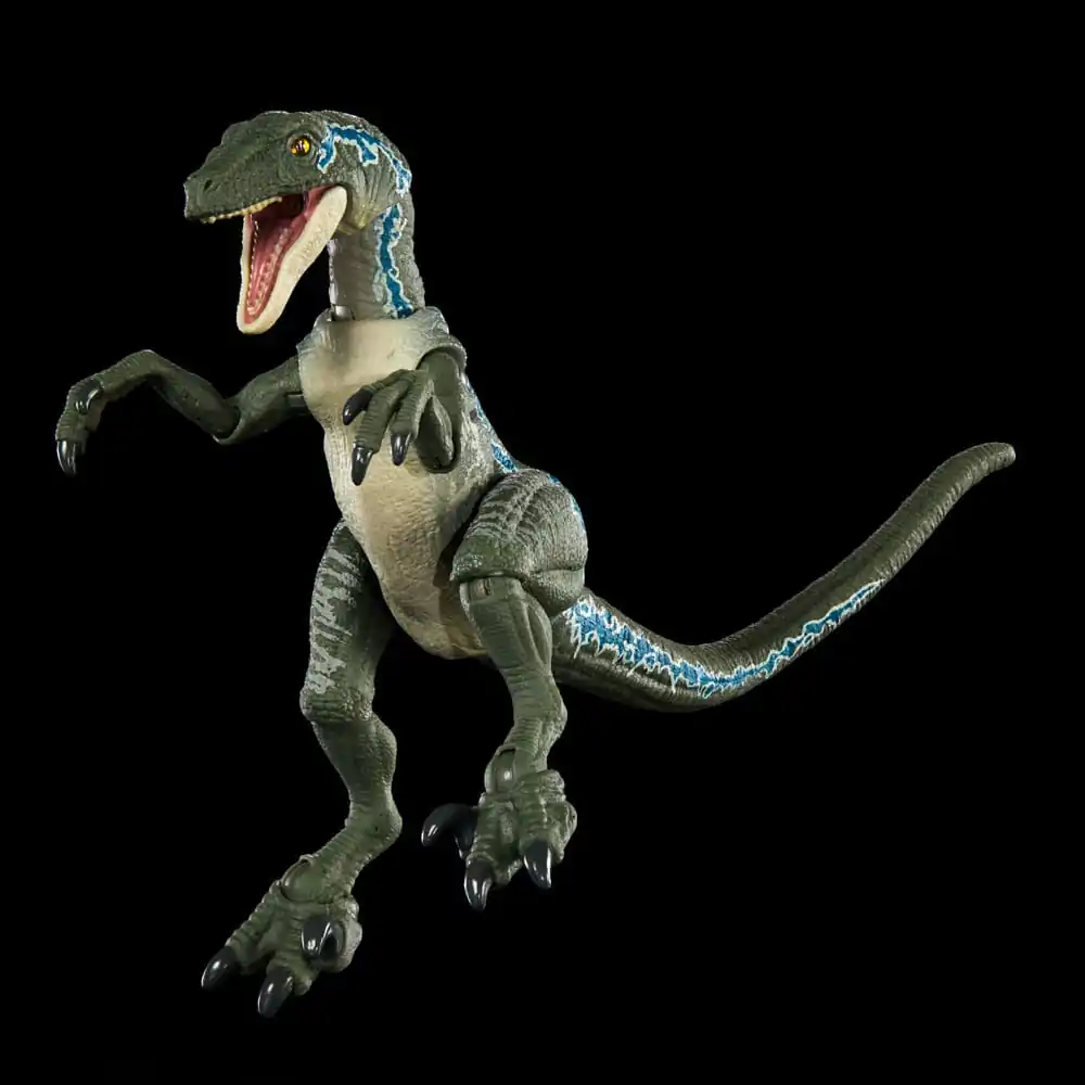 Jurassic Park Hammond Collection Action Figure Velociraptor Blue product photo