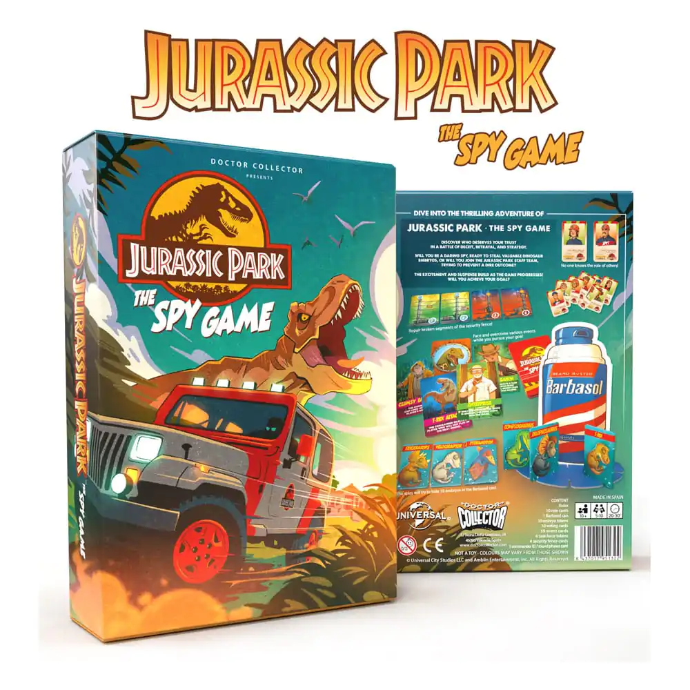 Jurassic Park Hidden Role Game The Spy Game *English Version* termékfotó