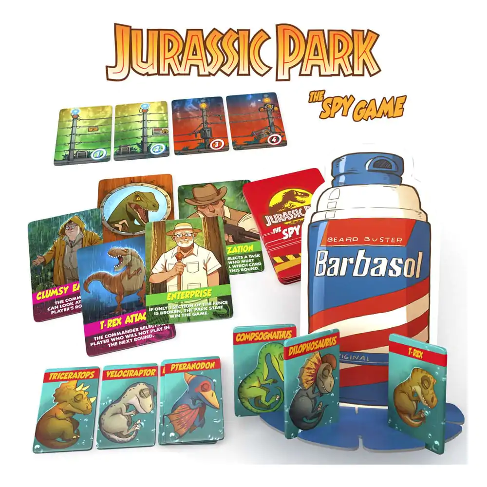 Jurassic Park Hidden Role Game The Spy Game *English Version* termékfotó