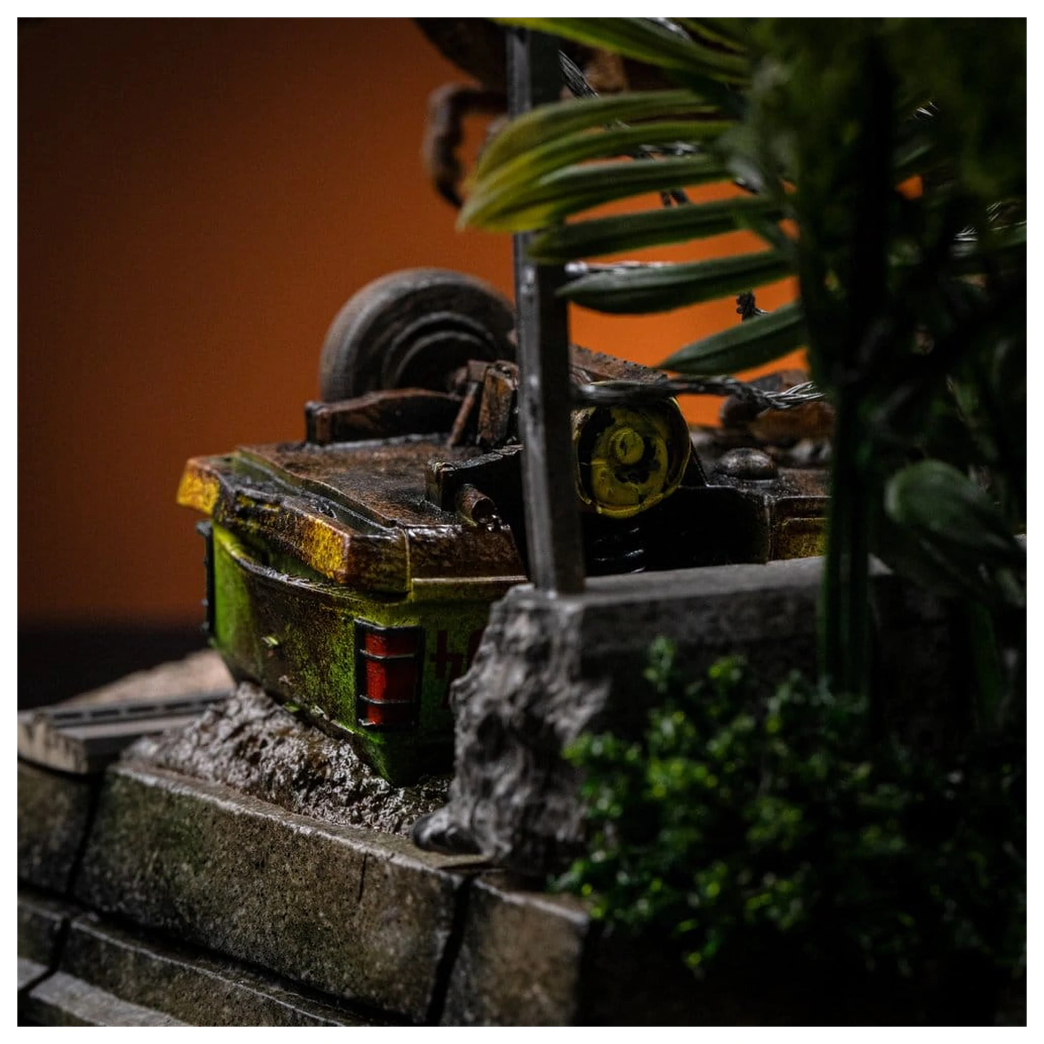 Jurassic Park Icons Statue T-Rex Breakout Set A 17 cm product photo