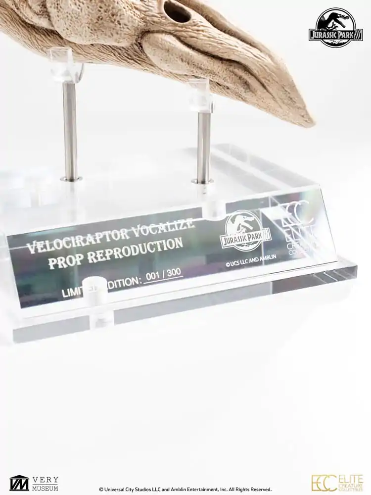 Jurassic Park III Prop Replica 1/1 Velociraptor Resonance Chamber 18 cm product photo