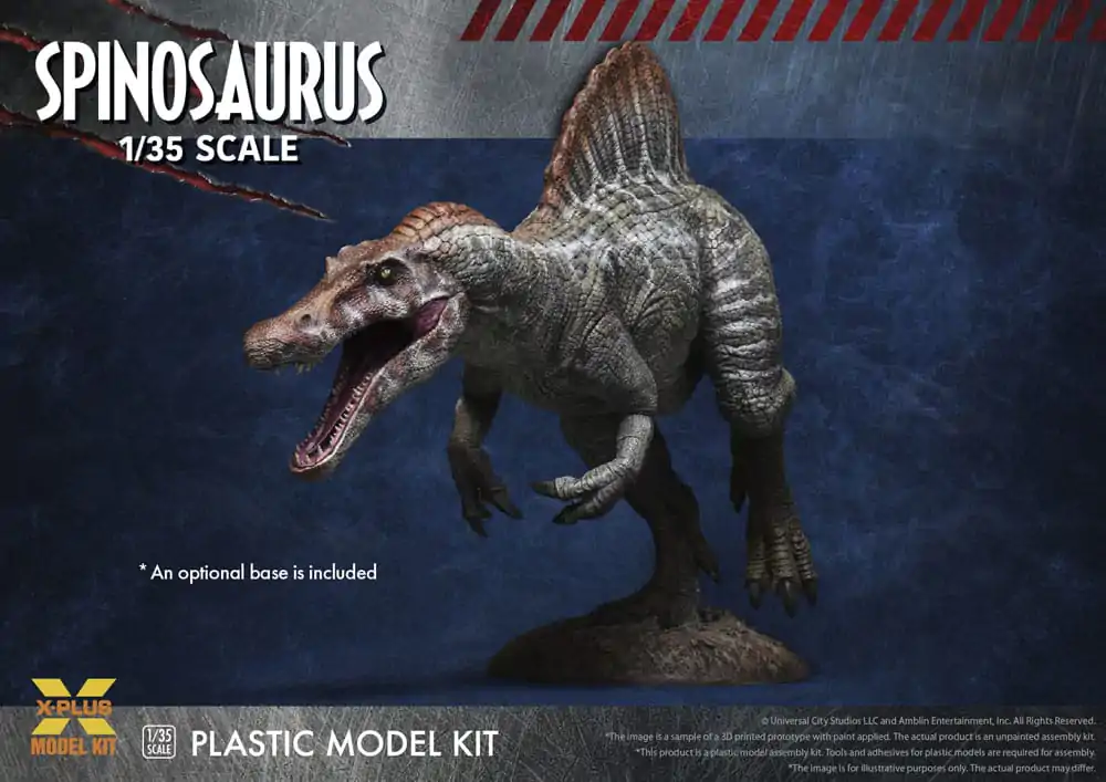 Jurassic Park III Plastic Model Kit 1/35 Spinosaurus 41 cm product photo