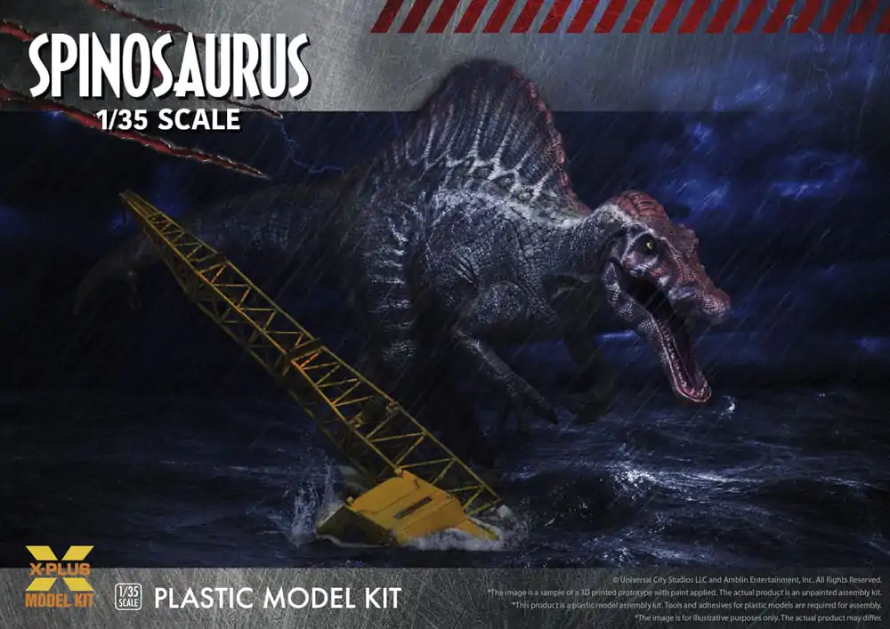 Jurassic Park III Plastic Model Kit 1/35 Spinosaurus 41 cm product photo