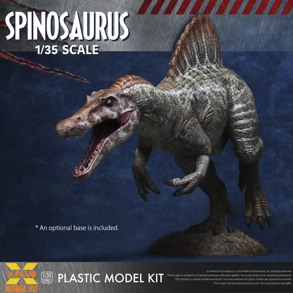 Jurassic Park III Plastic Model Kit 1/35 Spinosaurus 41 cm termékfotó