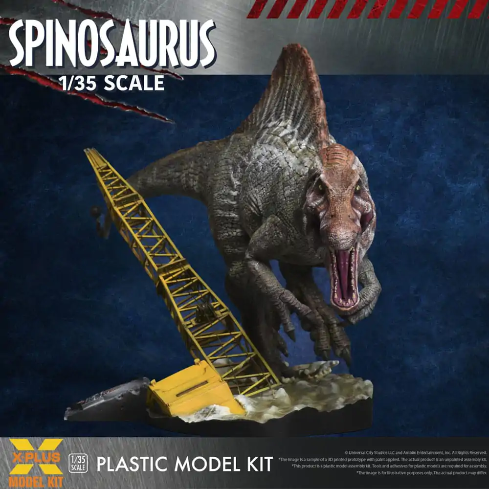 Jurassic Park III Plastic Model Kit 1/35 Spinosaurus 41 cm termékfotó