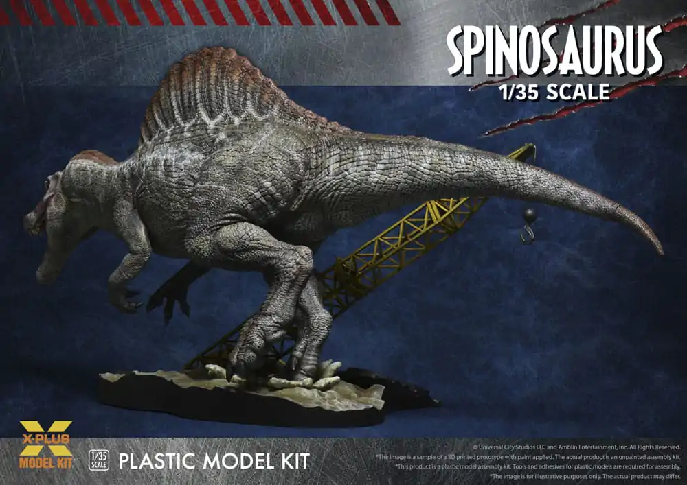 Jurassic Park III Plastic Model Kit 1/35 Spinosaurus 41 cm product photo