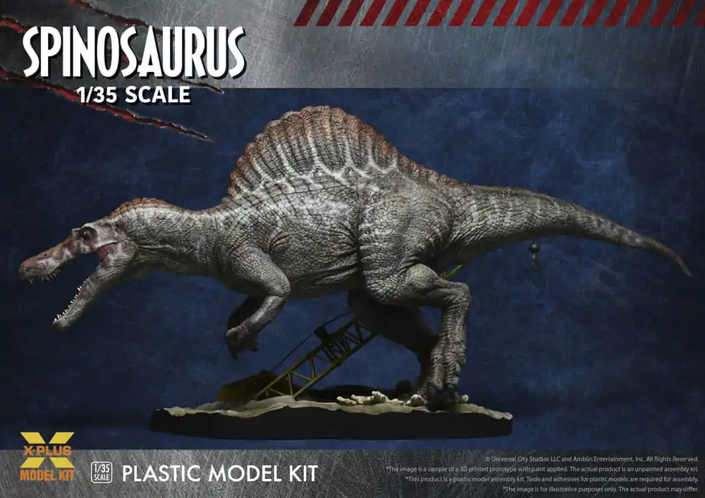 Jurassic Park III Plastic Model Kit 1/35 Spinosaurus 41 cm product photo