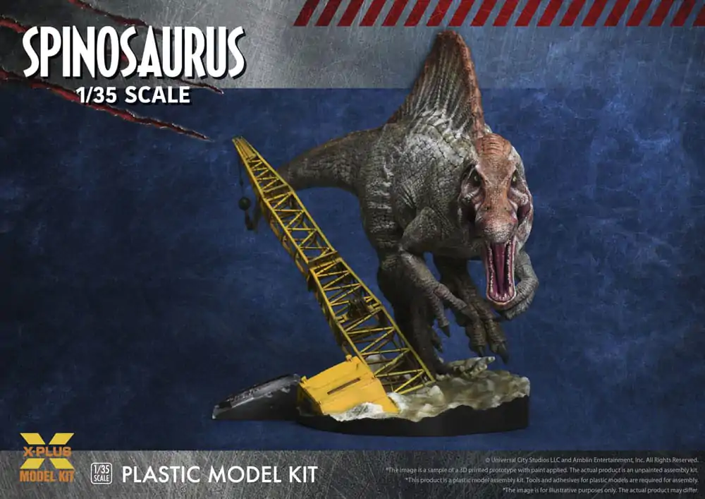 Jurassic Park III Plastic Model Kit 1/35 Spinosaurus 41 cm product photo