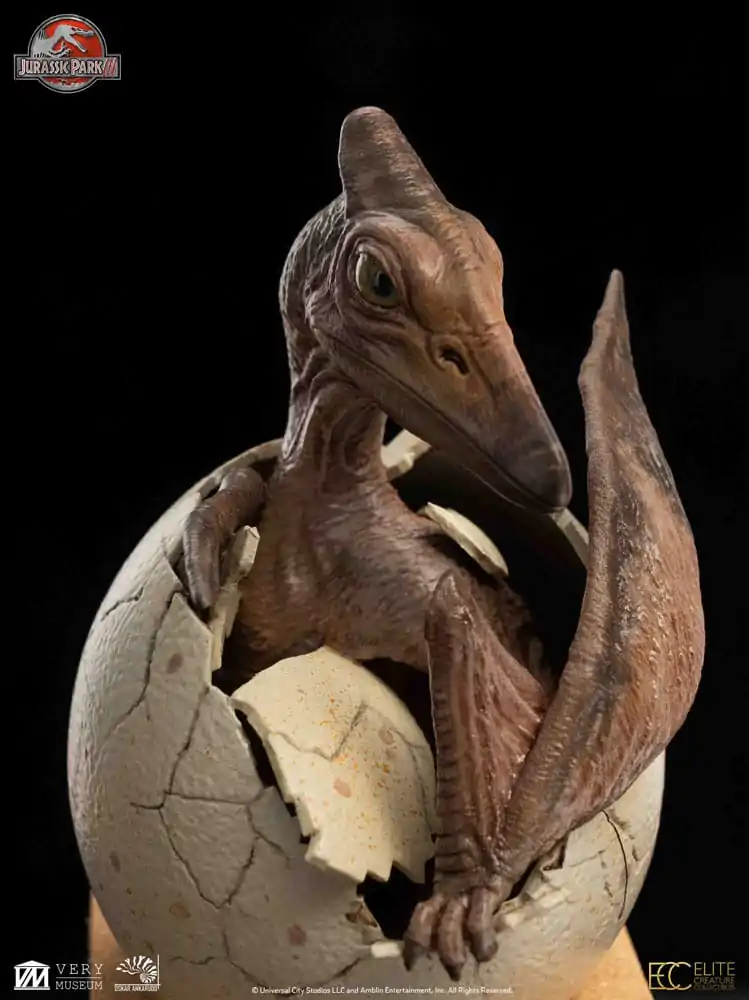 Jurassic Park III ECC Elite Creature Line Statue Hatching Pterosaur 16 cm product photo