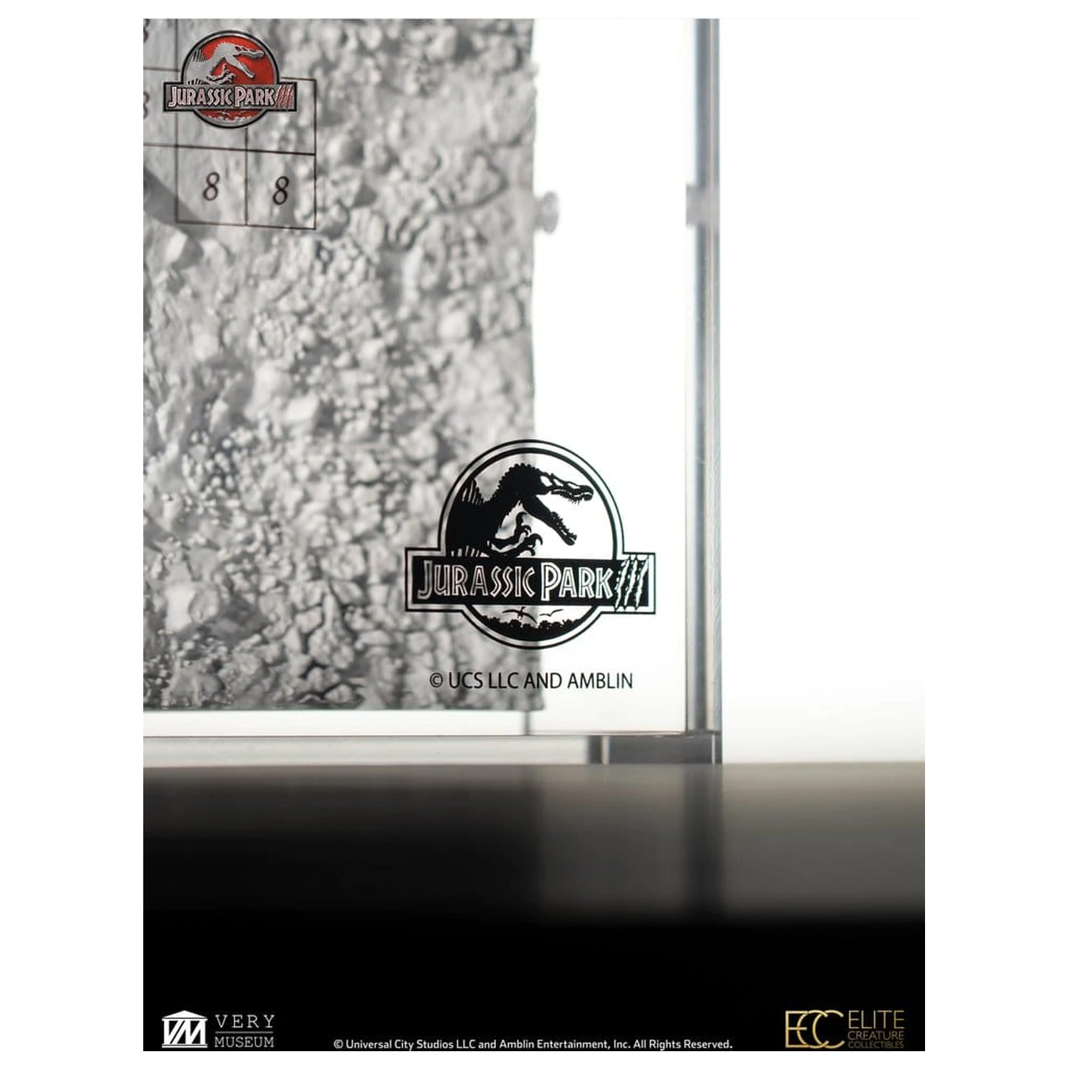 Jurassic Park III Excavation Map Velociraptor 27 cm product photo