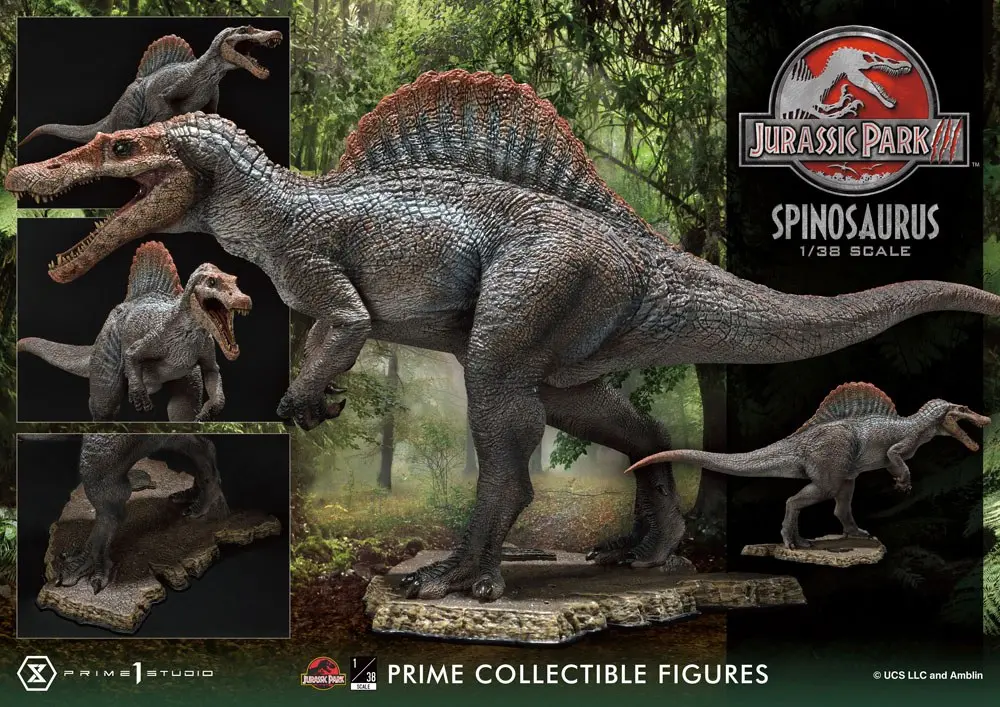 Jurassic Park III Prime Collectibles Statue 1/38 Spinosaurus 24 cm product photo