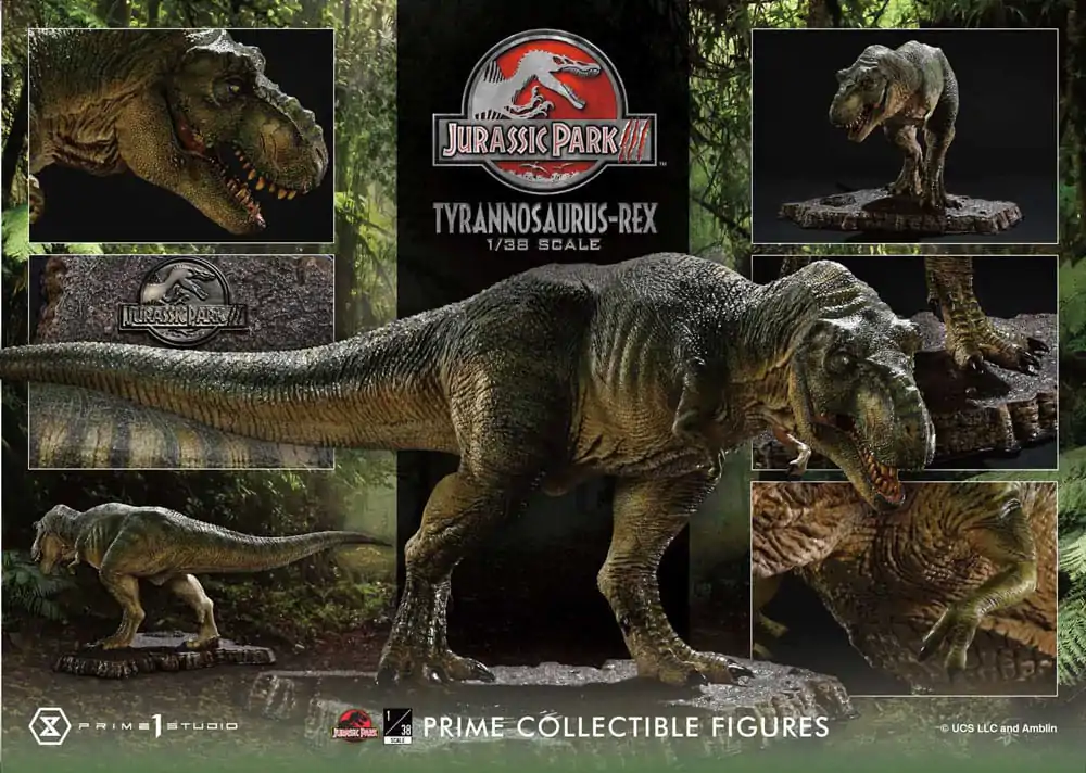 Jurassic Park III Prime Collectibles Statue 1/38 T-Rex 17 cm termékfotó