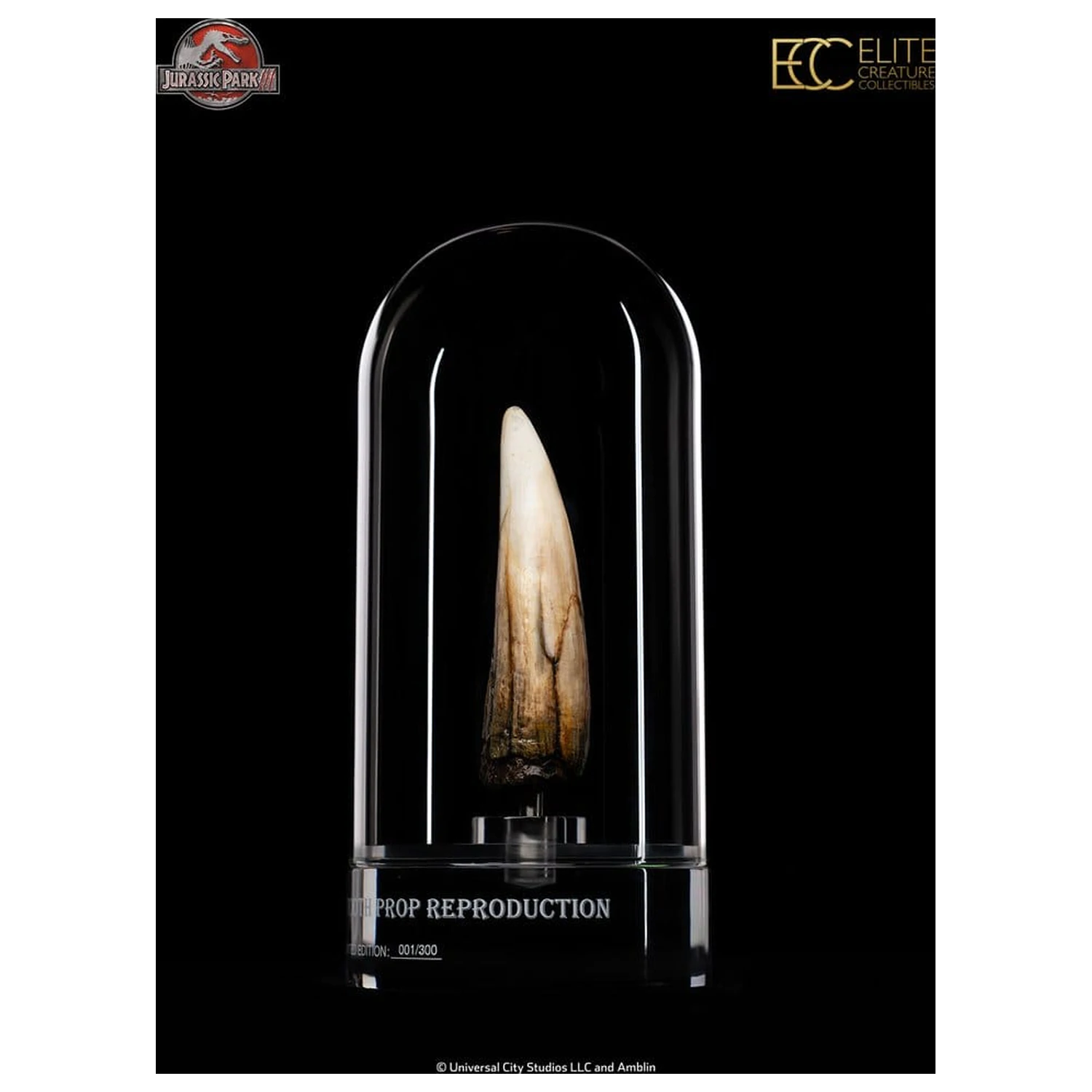 Jurassic Park III Prop Replica 1/1 Spinosaurus Tooth 14 cm product photo