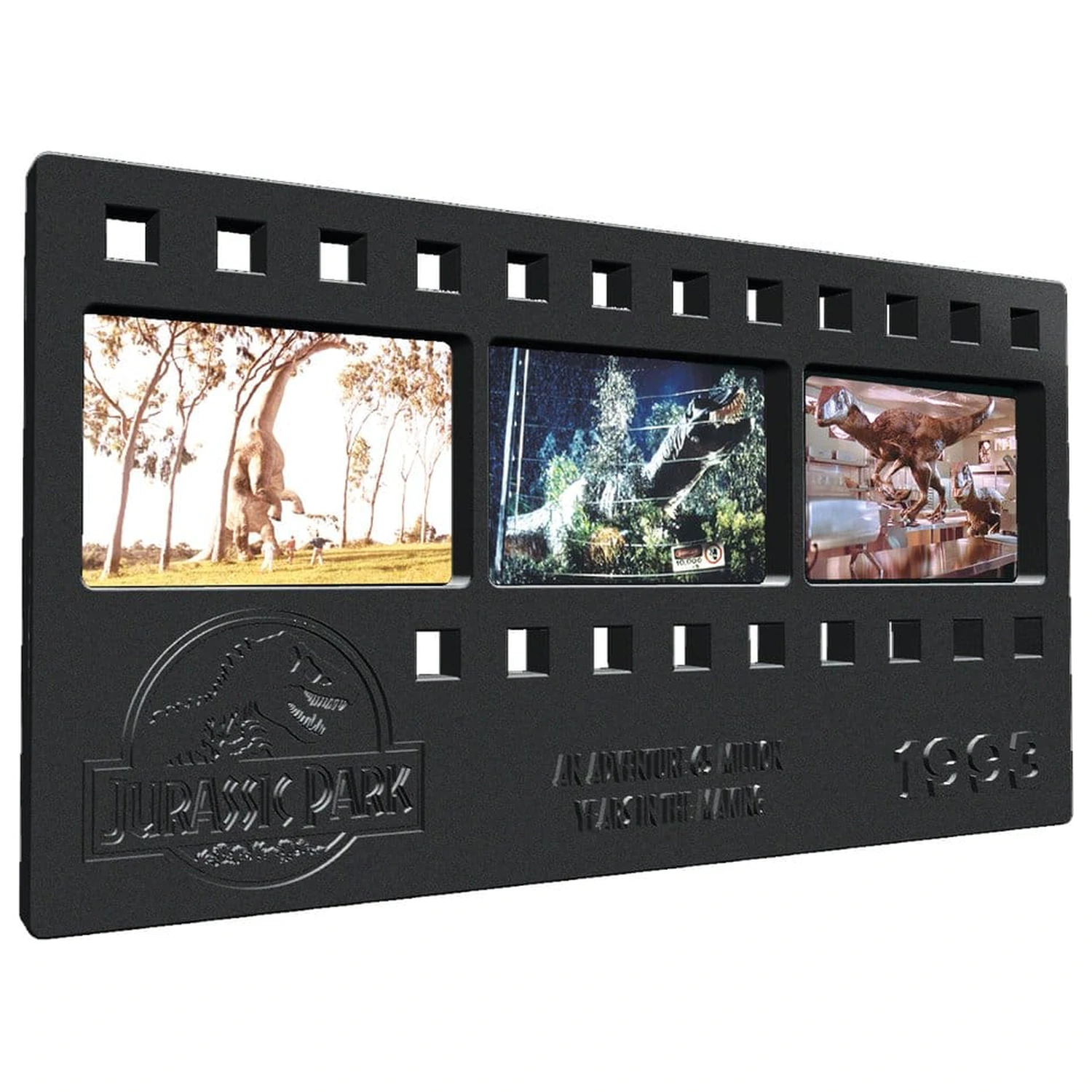 Jurassic Park Ingot Metal Film Strip Collectible 12 cm product photo