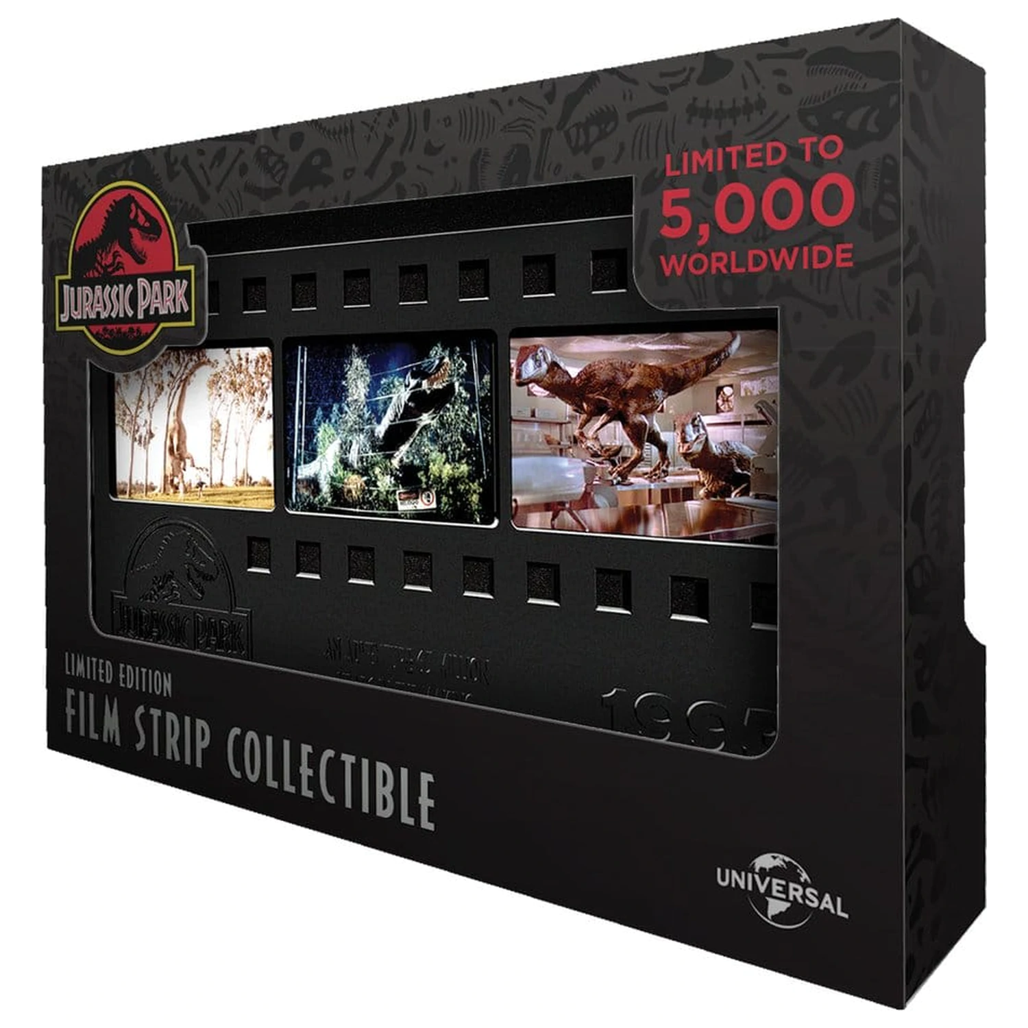 Jurassic Park Ingot Metal Film Strip Collectible 12 cm product photo